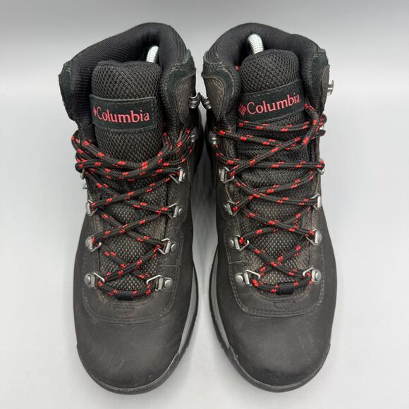 Women’s Columbia Waterproof Hiking Boots Newton Ridge Plus Black Size 9 W - Picture 3 of 10